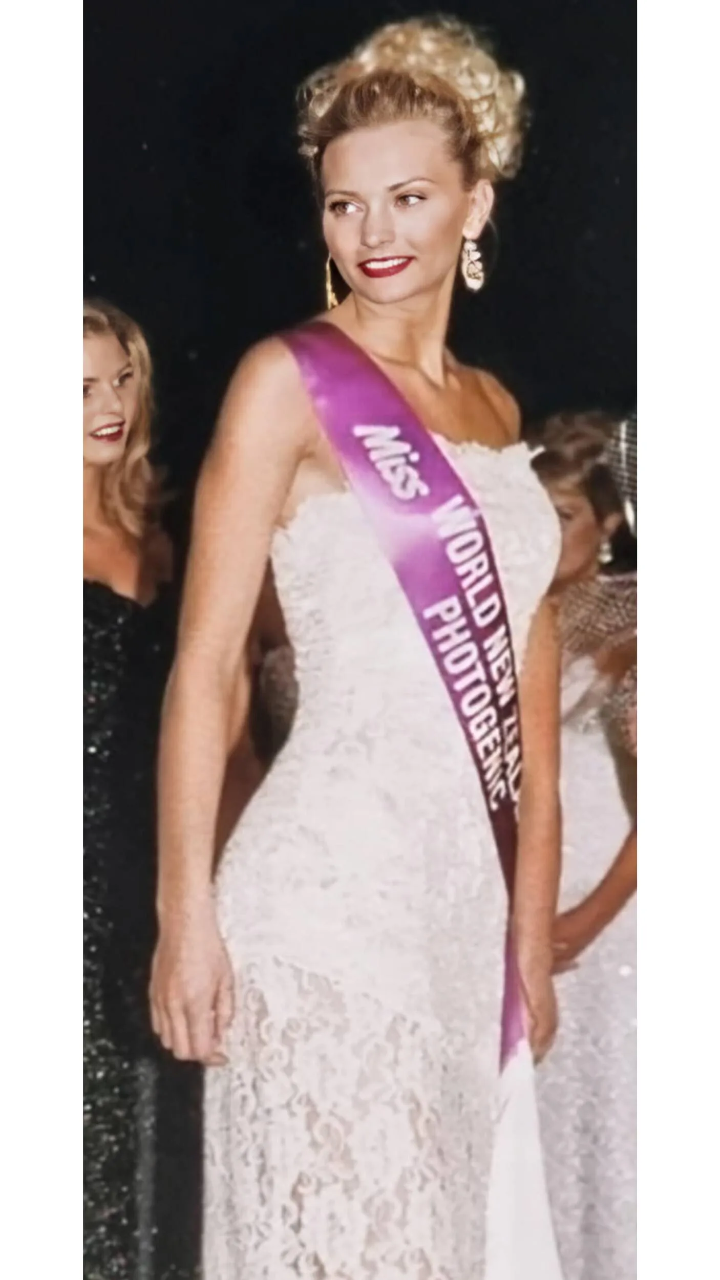 Anna Trubuhovich in a beauty pageant