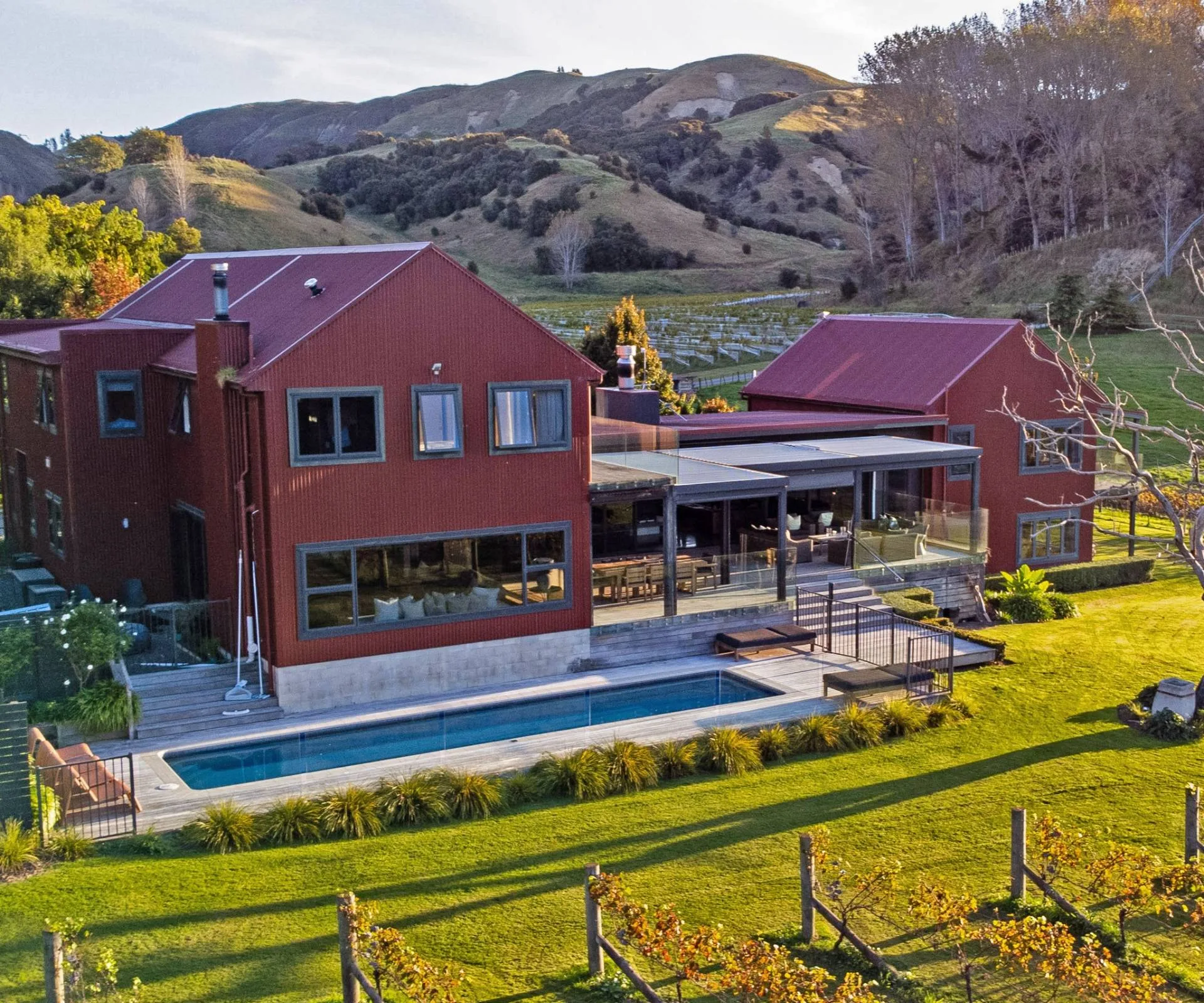 The location where Hanna Rauch hosted her Hawkes Bay retreat