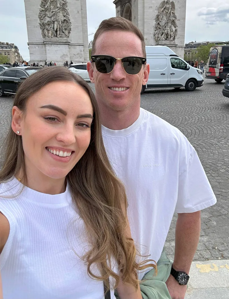 selfie of Shannon and Brad