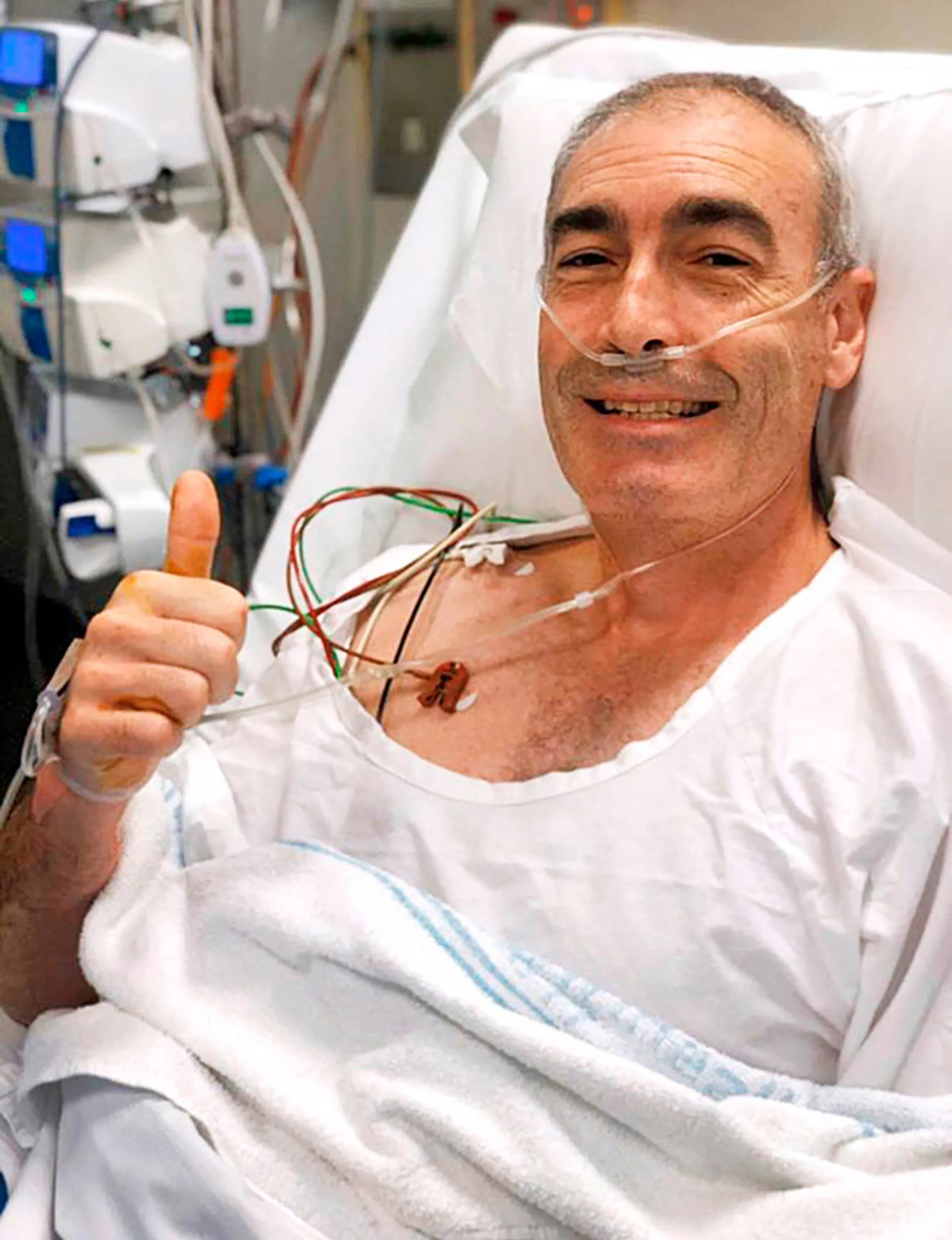 greg in hospital 