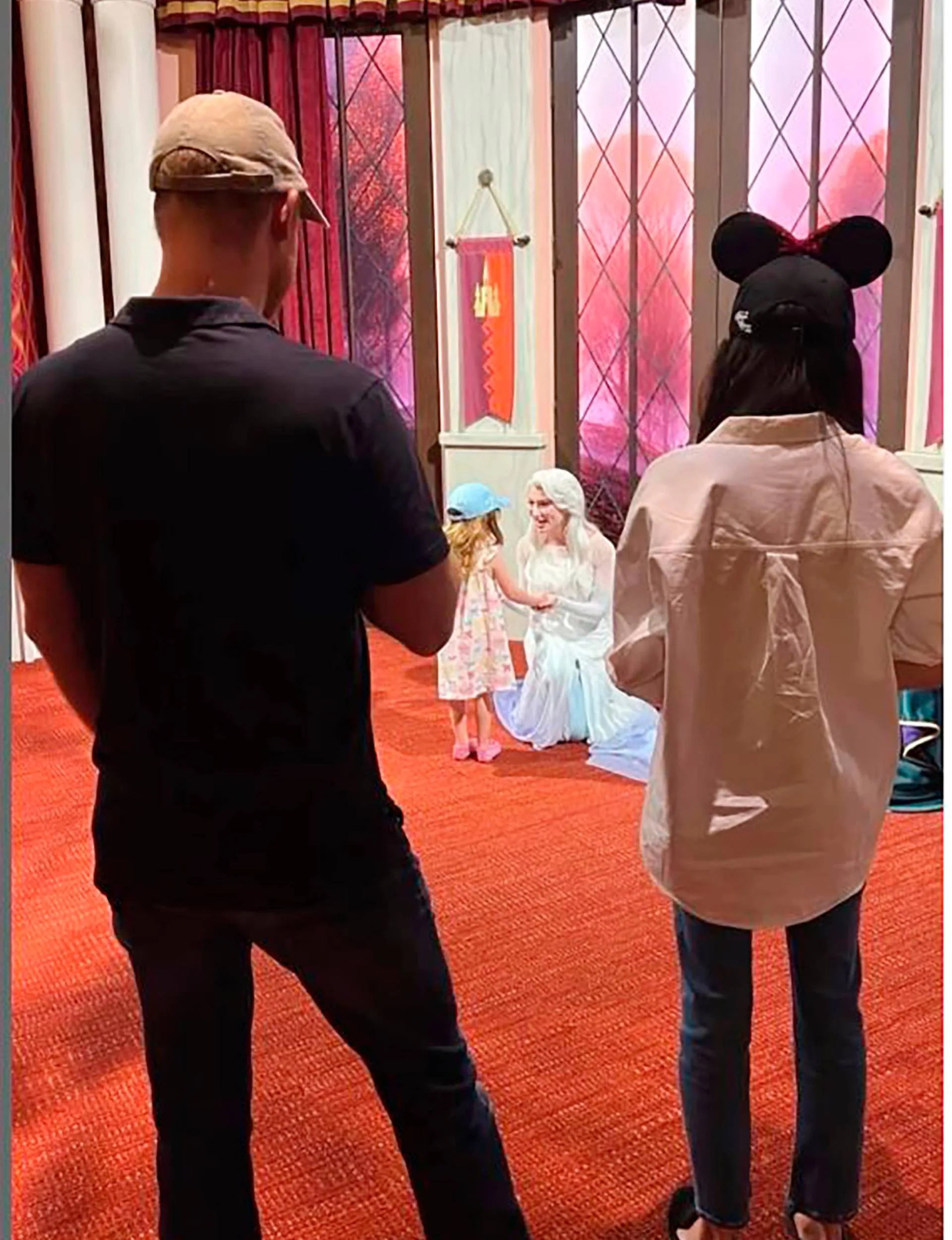 Meghan and Harry at disneyland