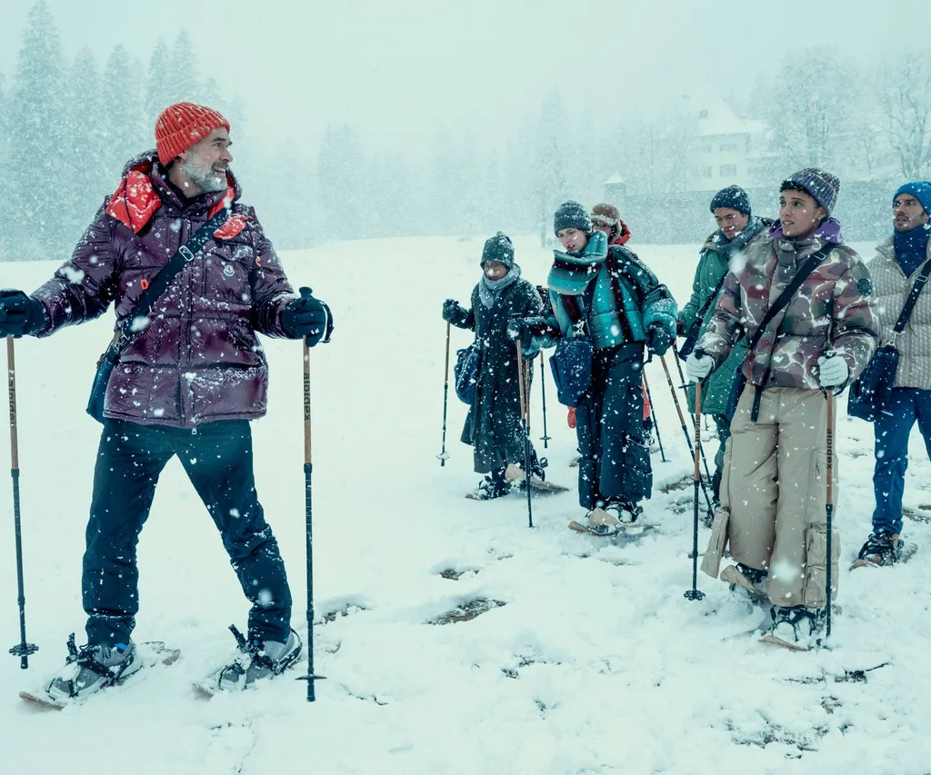 Group of people on snow