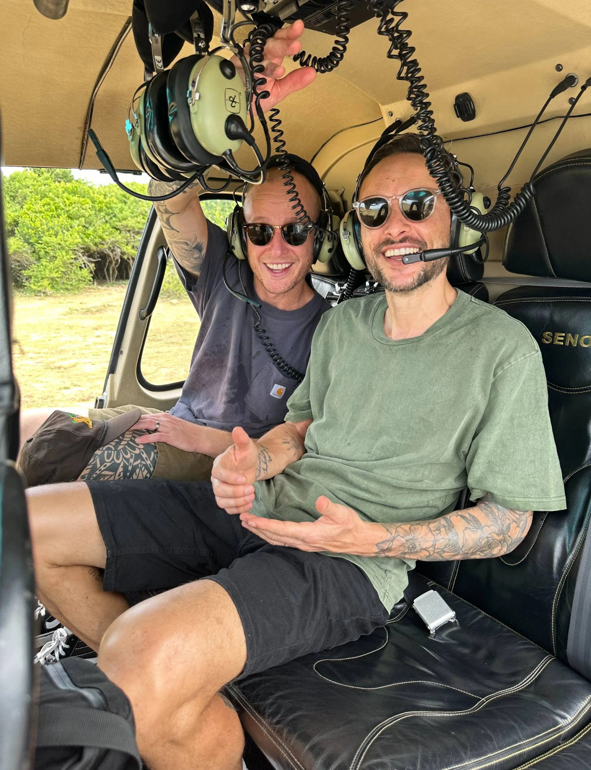 jono and ben in truck