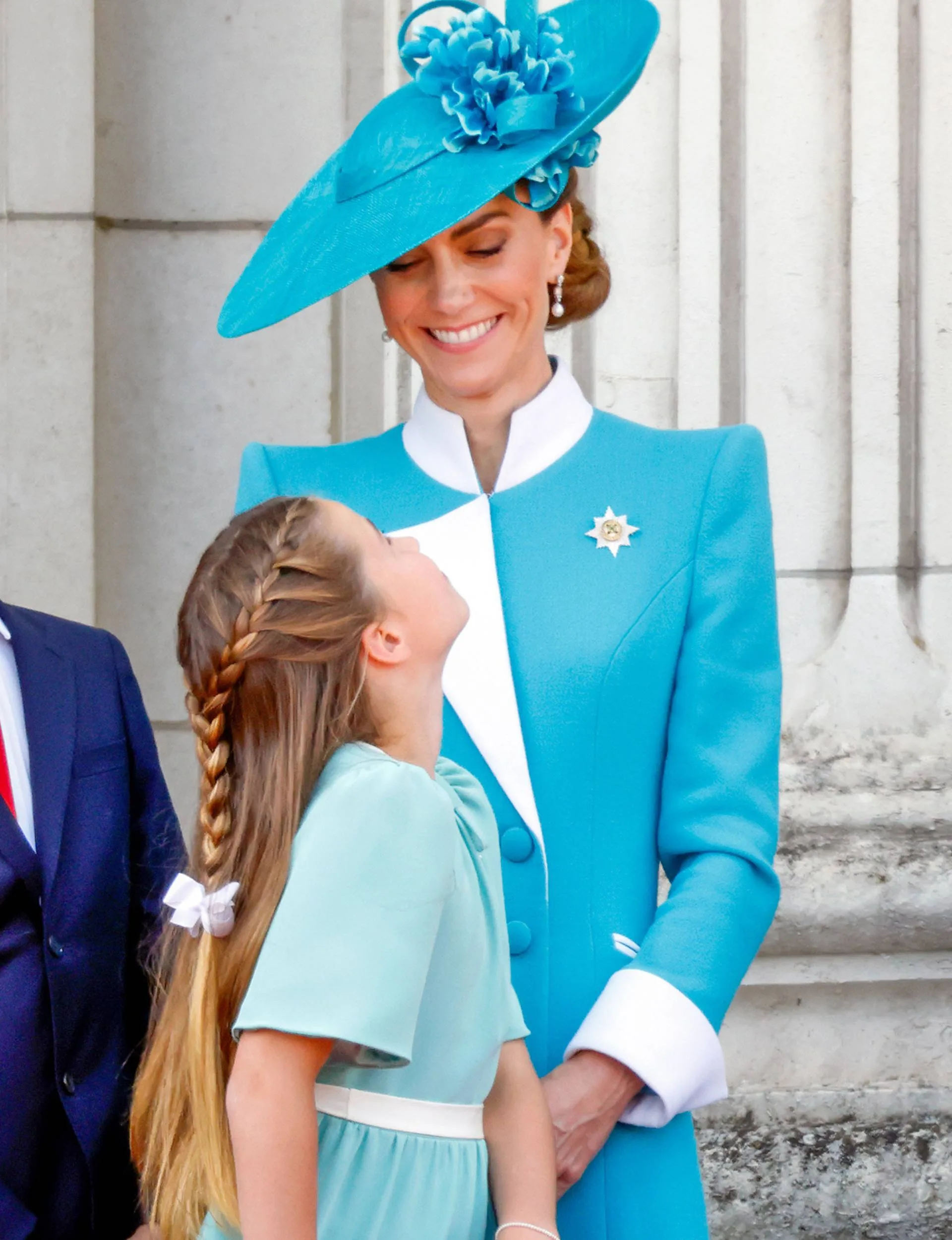 kate and charlotte laughing