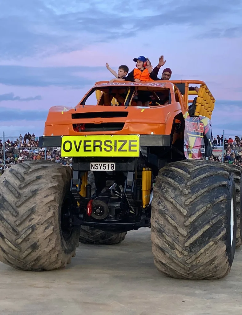 Freddy on monstertruck