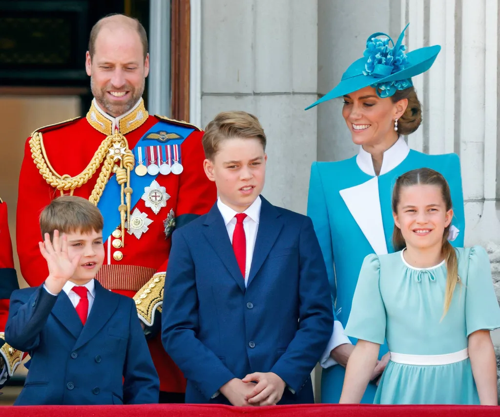 William, Kate and their kids