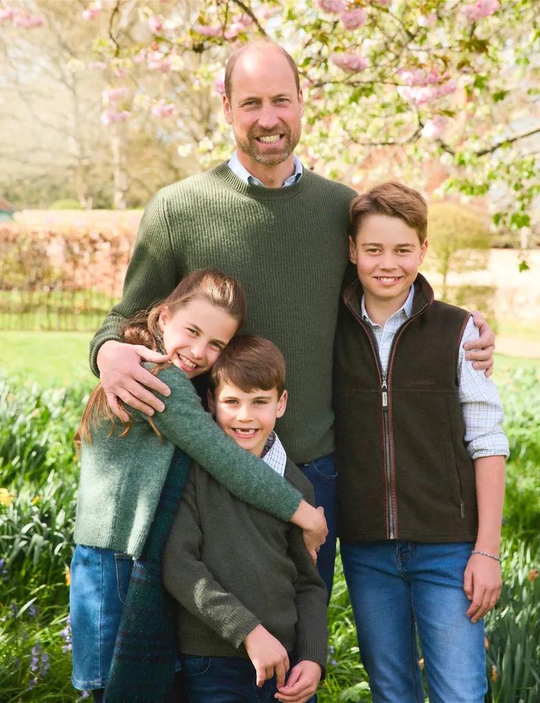 william and kids