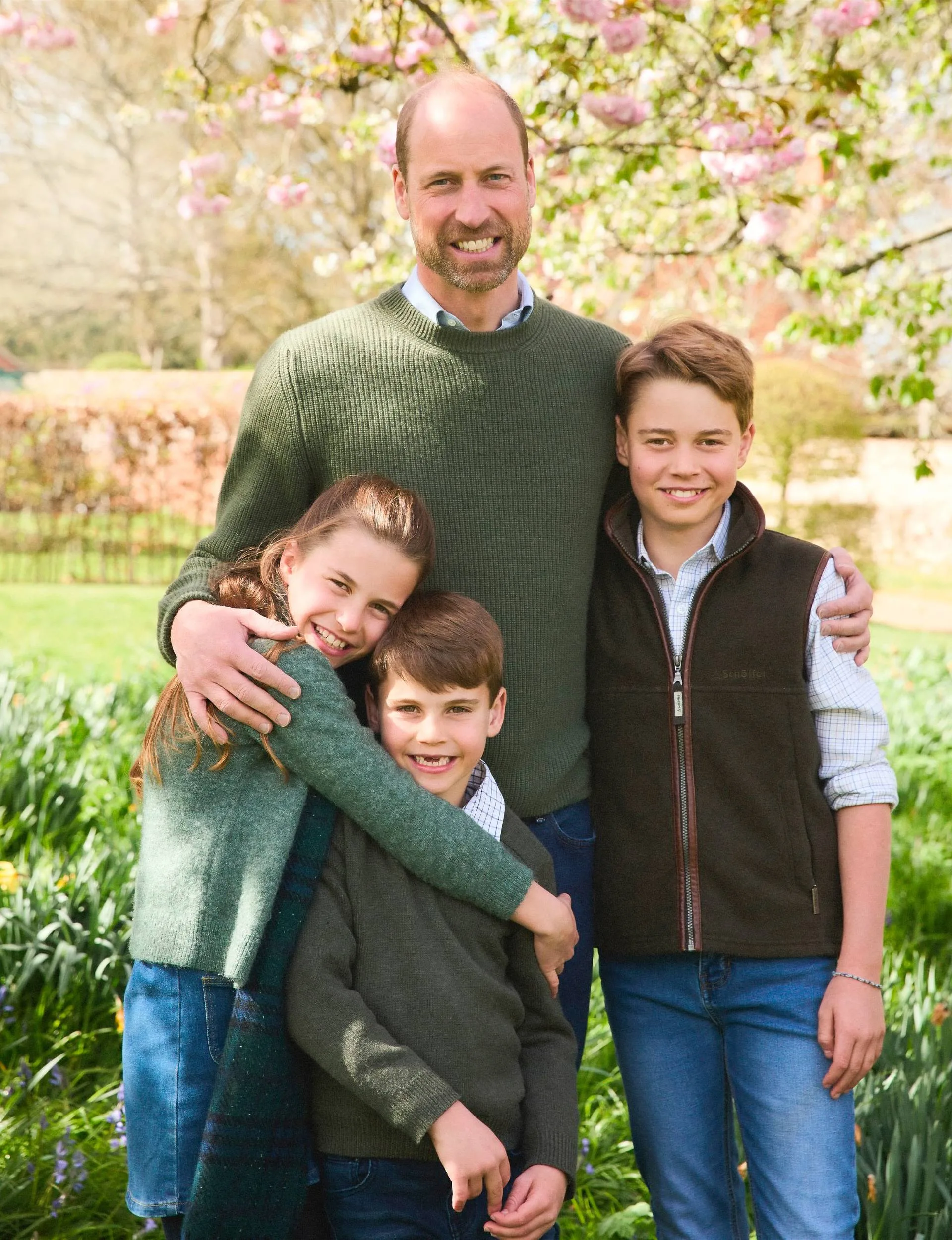 william and kids
