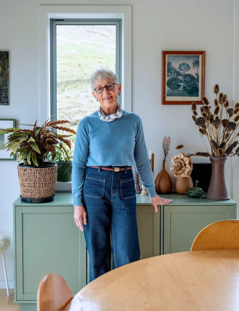 Homeowner Carol Larson