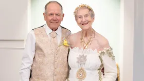 Bill Jack and Val McClean tie the knot after a lifetime of friendship