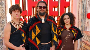 Jason Momoa brings star power and culture to Chief of War premiere in Hawai’i