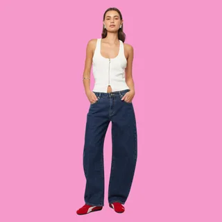 Abrand Jeans 95 Mid Barrel Jean Tara