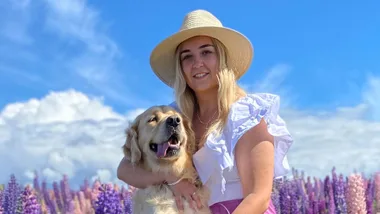 Ashley Hargreaves helps her dad Patrick achieve his dream of becoming a lawyer