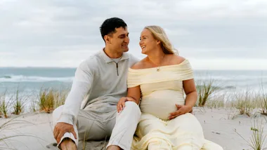 Black Ferns star Grace Poihipi and husband Rameka are expecting their first baby!