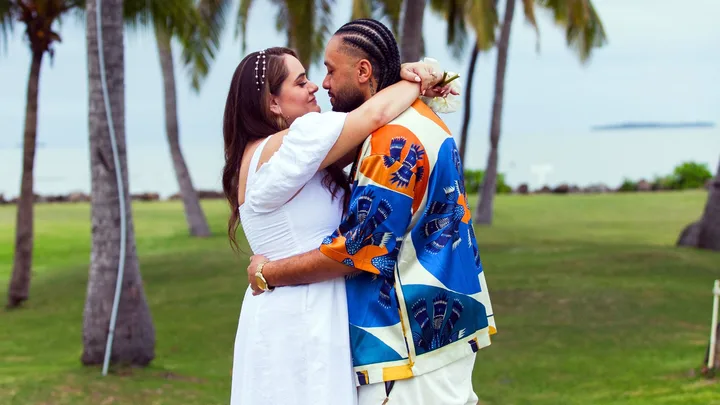 She Is Not Your Rehab founders Matt and Sarah Brown renew their vows in Fiji