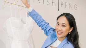 Bridal designer Trish Peng shares her journey to motherhood