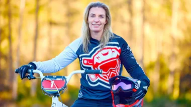 From mum on the sidelines to world-champion: Jeanette Davies’ BMX comeback