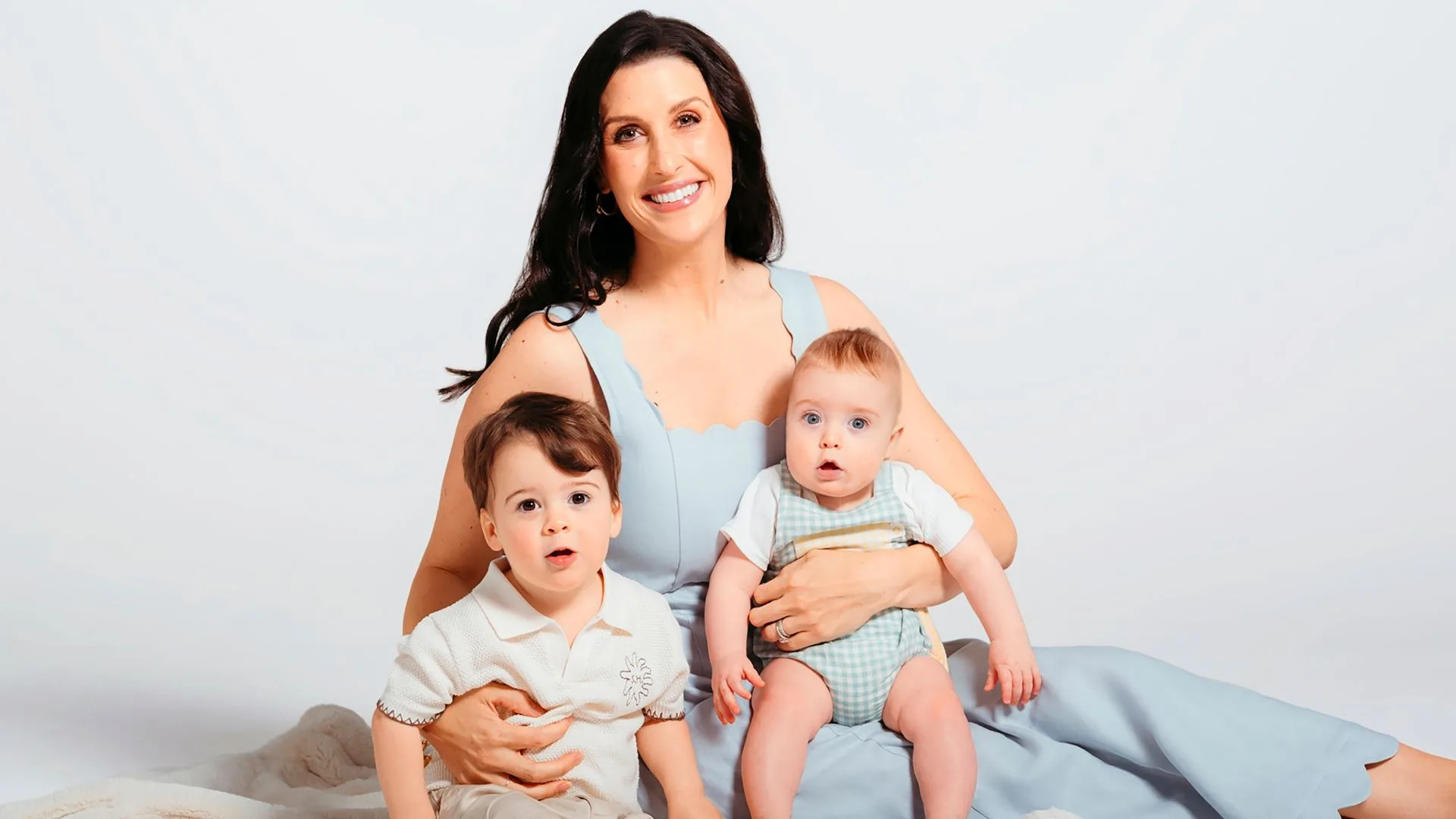 Nadine Higgins introduces her second son Ari