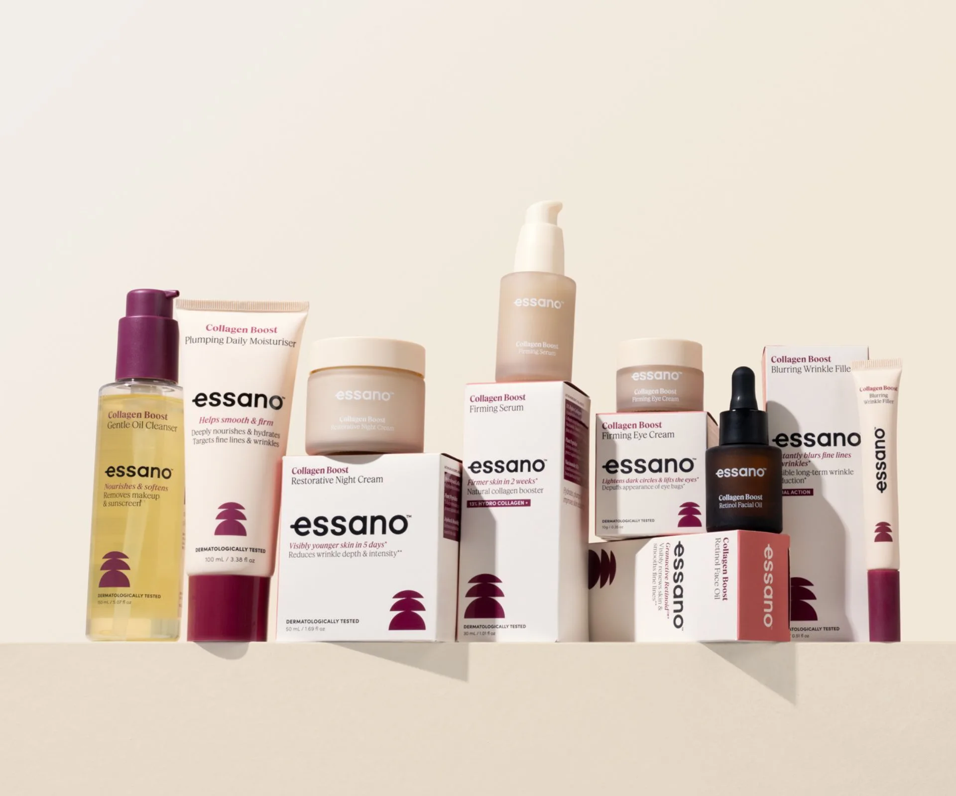 essano collagen boost range 