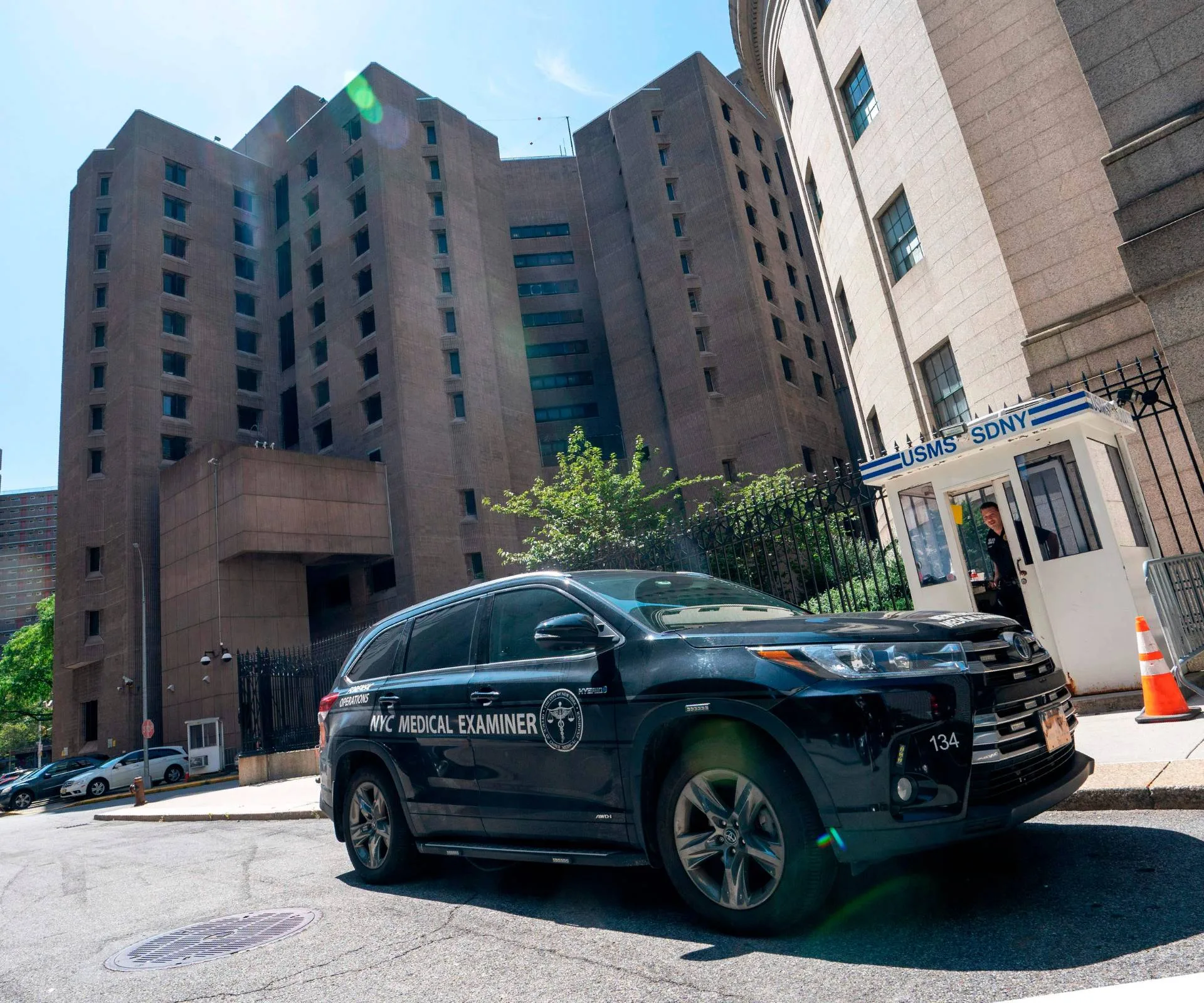 Medical examiner car driving