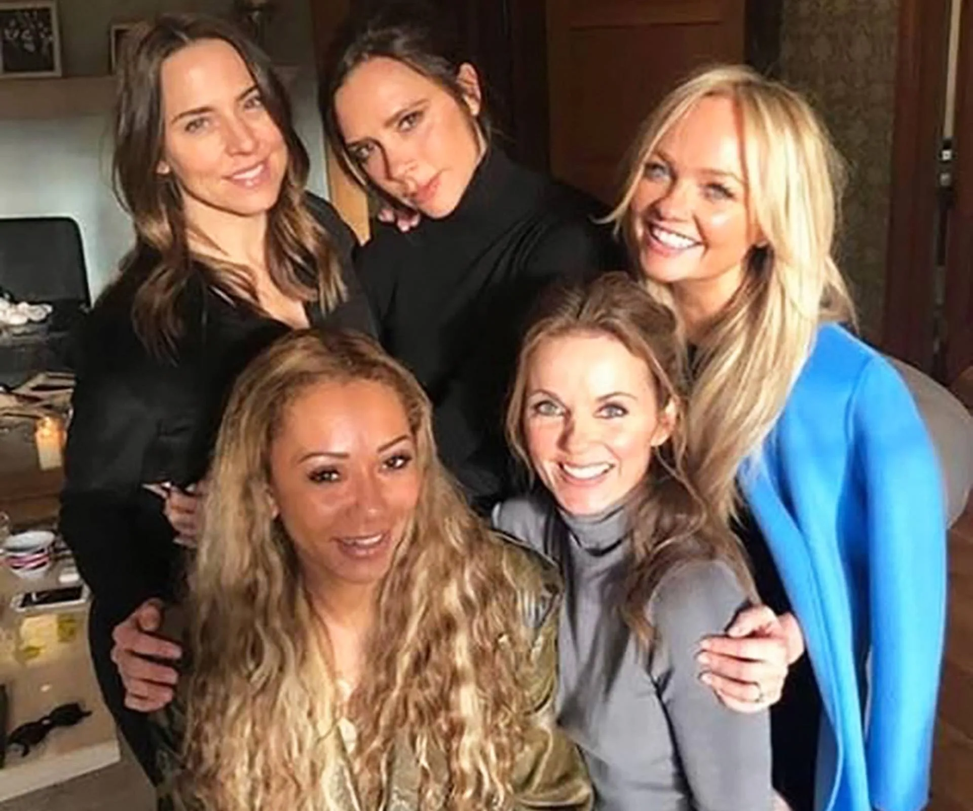 Spice girls together in 2018
