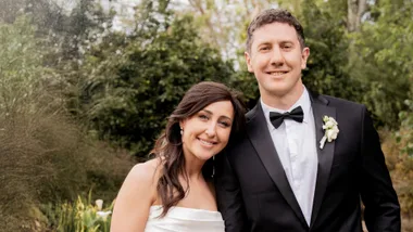 TVNZ reporter Michelle Prendiville and former Highlander Marty Banks tie the knot