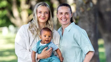 White Ferns star Bernadine Bezuidenhout welcomes baby boy Shiloh