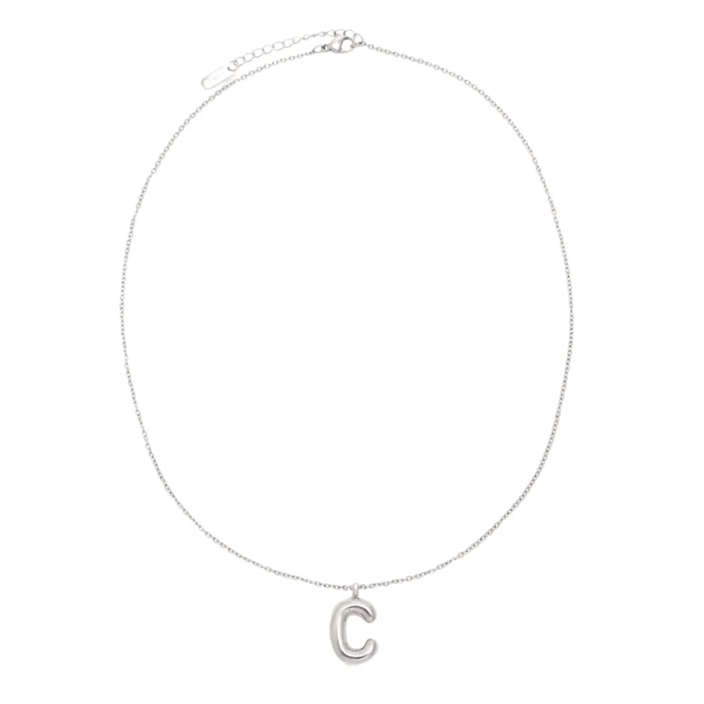 Petit Moments Bubble Initial Necklace