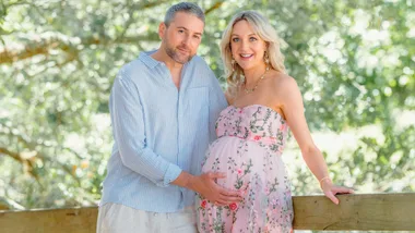 Double the joy! Holly Shervey and Emmett Skilton prepare for baby and TV premiere