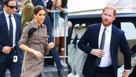 Trouble behind palace doors for Harry and Meghan