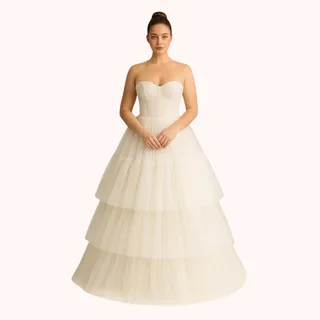 The Eloise Tiered Tulle Dress