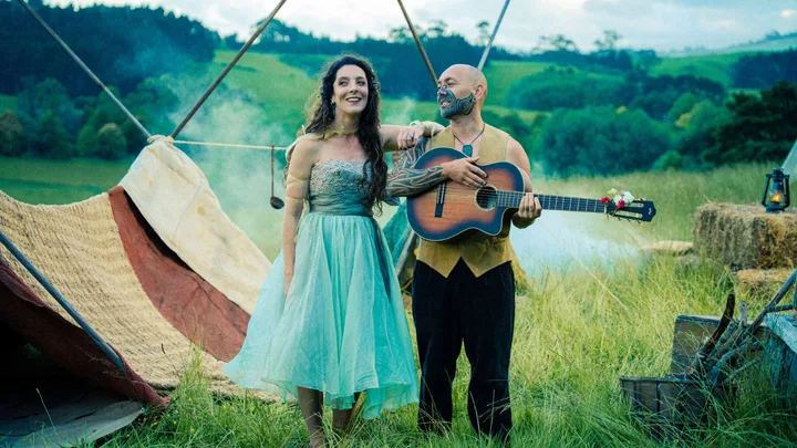 Aro duo Emily and Charles Looker share life, music, and van adventure