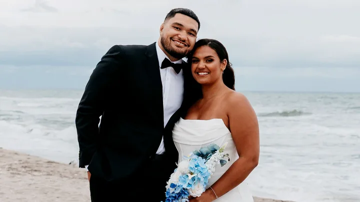 Blues star Cameron Suafoa’s emotional wedding after devastating diagnosis