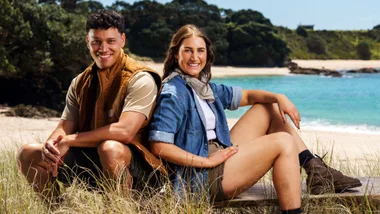 Jayden Daniels and Bree Tomasel on Celebrity Treasure Island, friendship and feeling like family