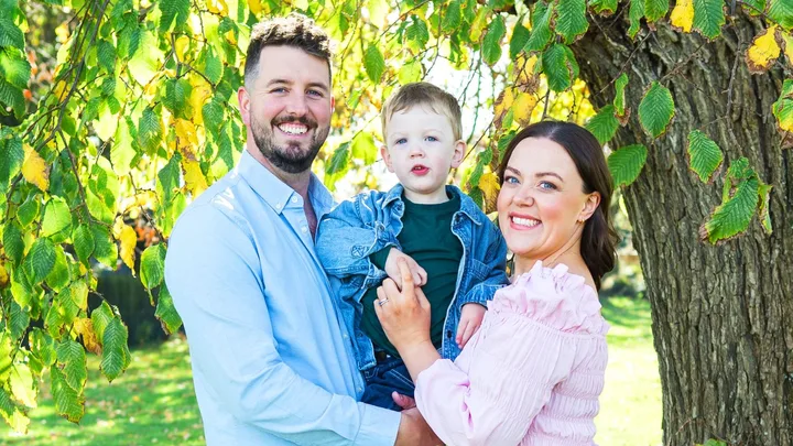 Kiwi couple’s joy at life-changing news for their boy