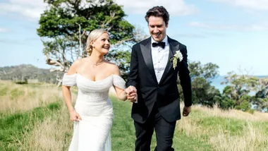 More FM Sophie Morris marries fiancé Brad Finch in romantic Auckland wedding