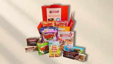 Win a huge stash of Arnott’s biscuits & their official cookbook!