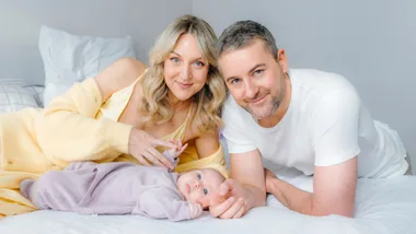 Holly Shervey and Emmett Skilton introduce their beautiful baby girl
