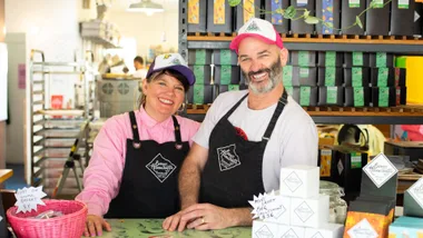 How chocolate brought Erin and Clayton together in Wellington