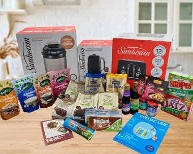 Be in to win a gluten-free bundle worth over $1,000
