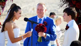 Kiwi millionaire’s lavish LA wedding: ‘John Key was my wedding celebrant’
