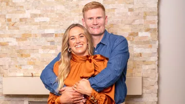 Olympic canoeists Finn Butcher and Courtney Williams share their romantic engagement