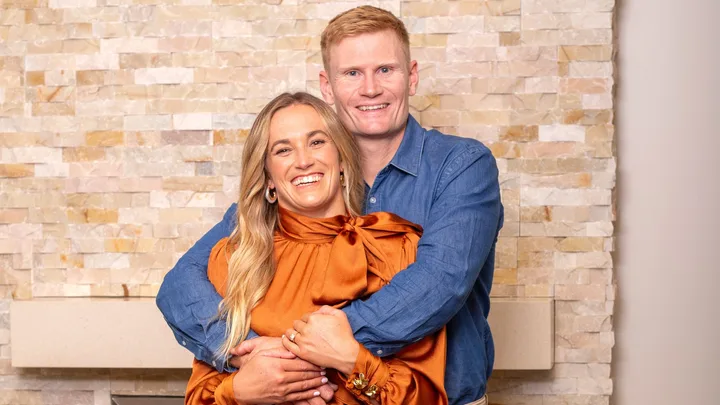 Olympic canoeists Finn Butcher and Courtney Williams share their romantic engagement