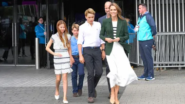 Prince Louis steals the show at Commonwealth Games