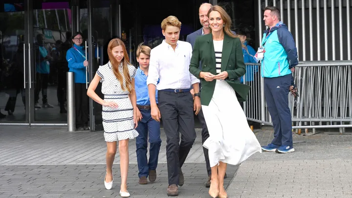 Prince William and Kate take George, Charlotte and Louis to the Commonwealth Games