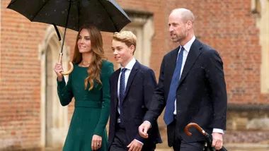 Prince George begins a new chapter at the school that shaped his dad