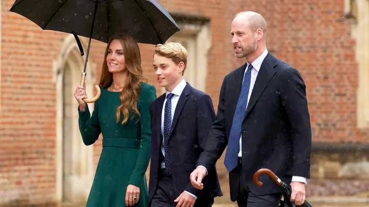 Prince George begins a new chapter at the school that shaped his dad