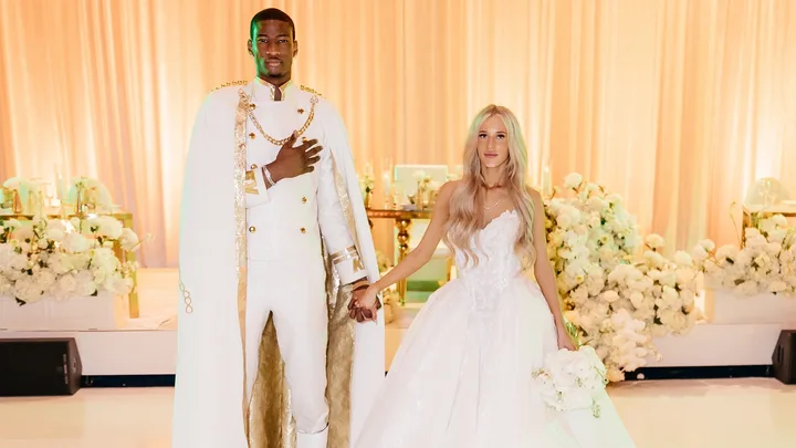 Kiwi sportswoman Freya marries NBA star Kai Jones in Bahamas wedding