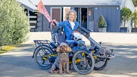 Dame Catriona Williams set to handcycle across the US for charity