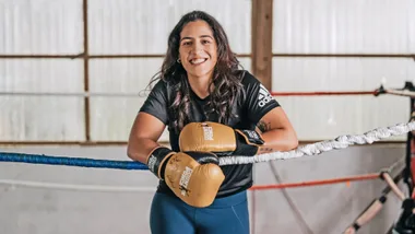 How Lani Daniels went from 110kg to a three-time world boxing champion